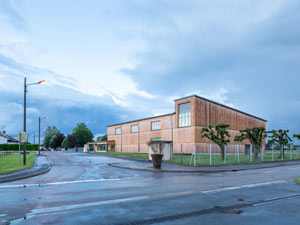 Halle sportive à Génelard, EJO architectes