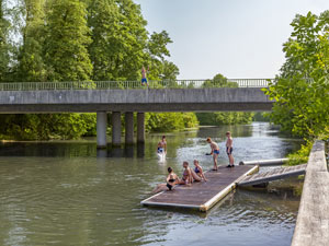 Arc en Terre paysagistes, parc des Aulnes au Vaudreuil