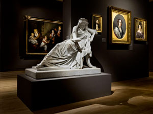 Scénographie de la collection permanente du Musée Goya à Castres, Saluces design Axel Letellier architectes
