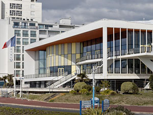 Palais des Congrès Royan, Ferret -Prouvé Chatillon architectes
