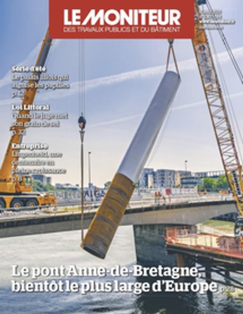 Couverture du Moniteur 6367, article sur le Tiers-Lieu de Sanvignes par EJO architectes