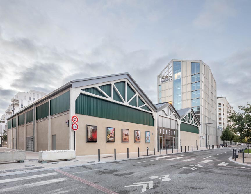 Compagnie architecture, cinéma de la Cartoucherie à Toulouse