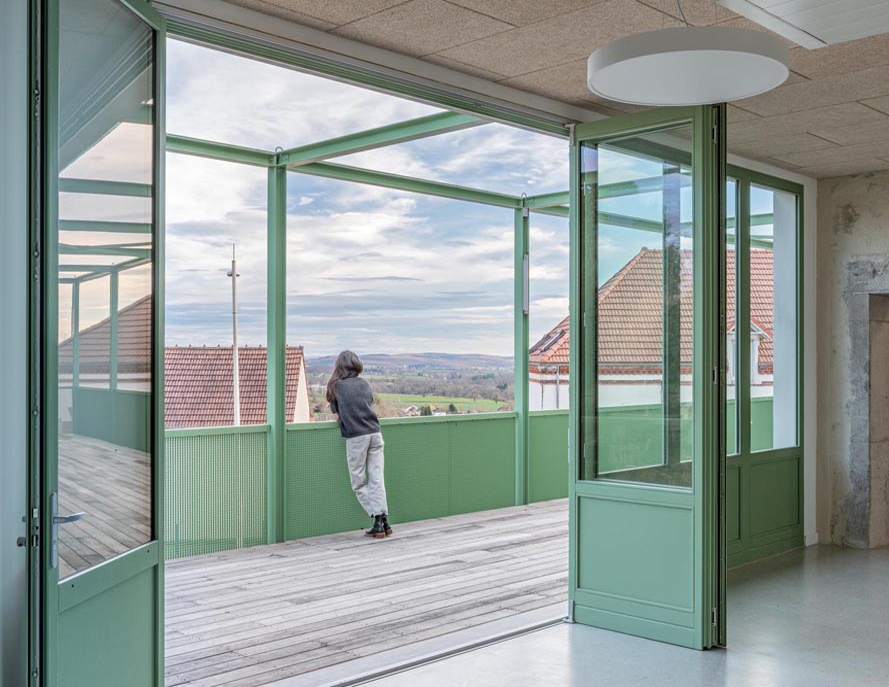 EJO architectes, tiers-lieu Liberty à Sanvignes, Saône-et-Loire