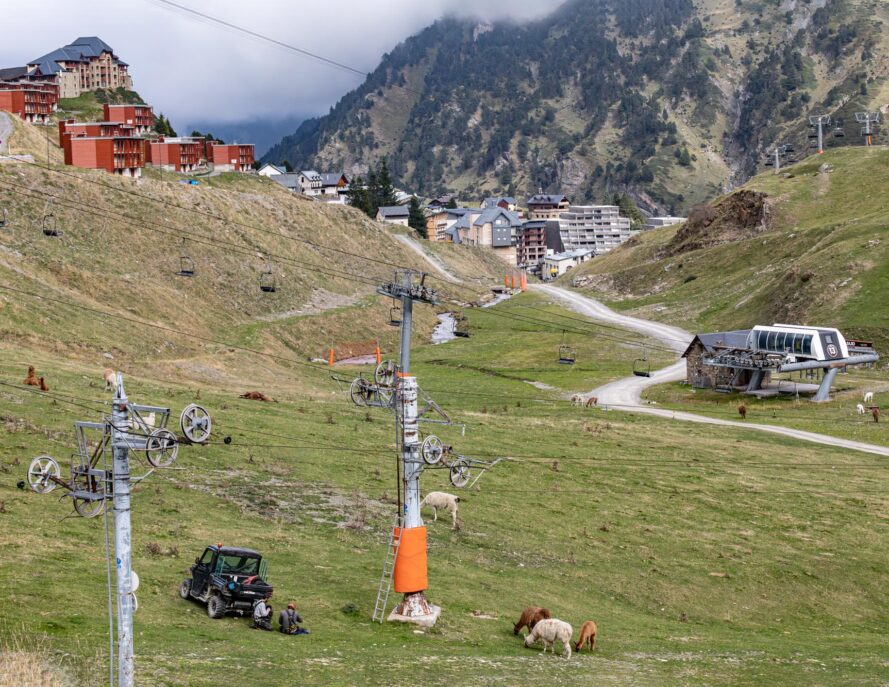 Station de ski Le Tourmalet en été