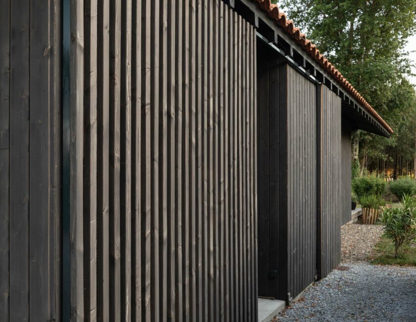 Maison dans les Landes, Reine Sagnes et Félix Pettes-Sagnes architectes